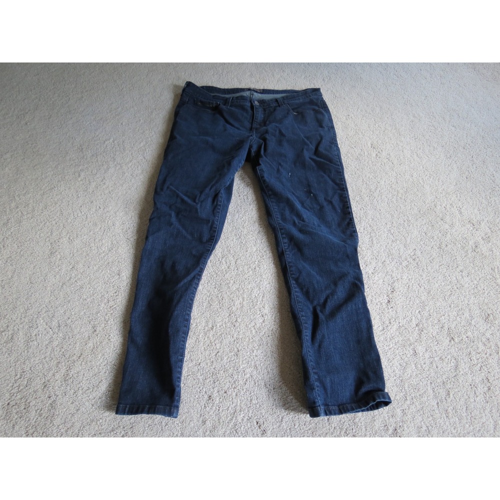 Women's Levis Perfectly Skinny 512 Shaping Blue Denim Jeans Size 20M